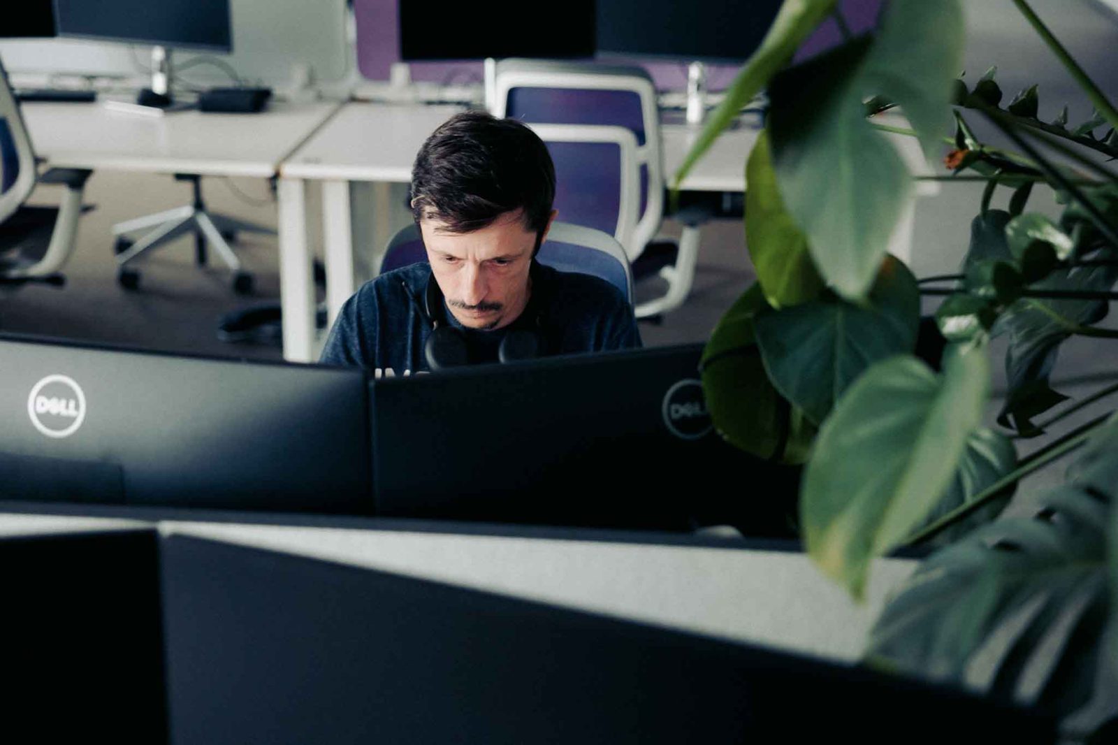 A RebelDot engineer at work